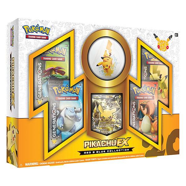 Pokemon TCG Generations Generations Red and Blue Collection Pikachu EX sealed box