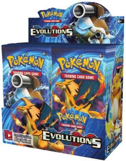 Pokemon TCG Evolutions Evolutions Booster Box sealed box