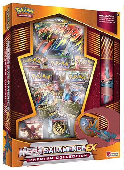 Pokemon TCG Evolutions Evolutions Mega Salamence EX Premium Collection sealed box