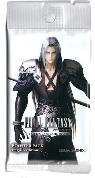 Final Fantasy TCG Opus I Opus III Booster Pack booster pack