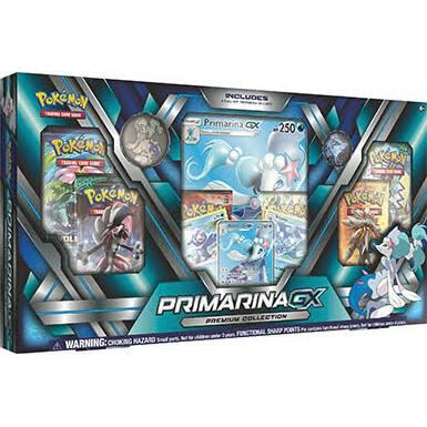 Pokemon TCG Guardians Rising Guardians Rising Primarina GX Premium Collection sealed box
