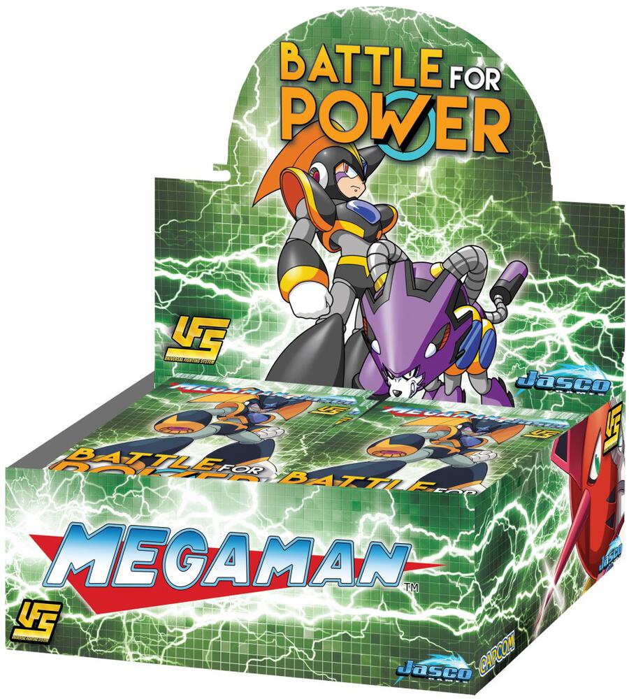 UniVersus Card Game Mega Man Mega Man Battle for Power Booster Box sealed box