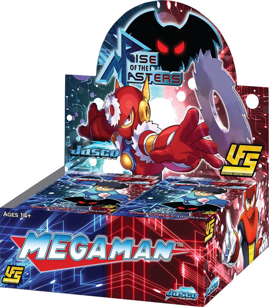 UniVersus Card Game Mega Man Mega Man Rise of Masters Booster Box sealed box