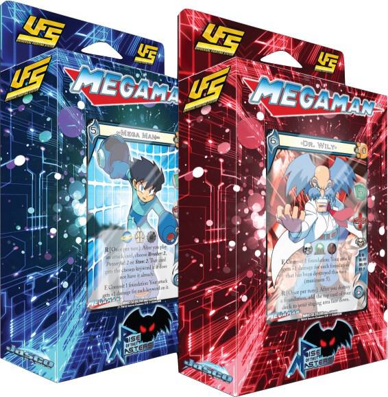 UniVersus Card Game Mega Man Mega Man Rise of the Masters Starter Deck Set of 2 deck product