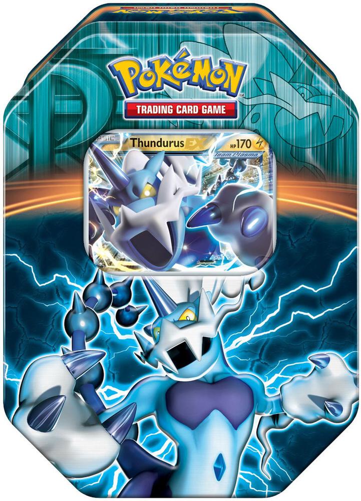 Pokemon TCG Plasma Blast Plasma Blast Team Plasma Tin Thundurus EX trading card product