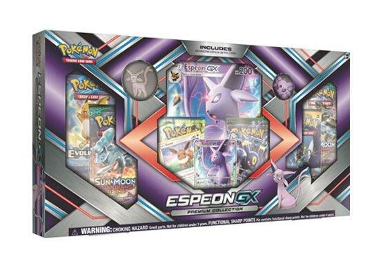 Pokemon TCG Guardians Rising Guardians Rising Espeon GX Premium Collection sealed box