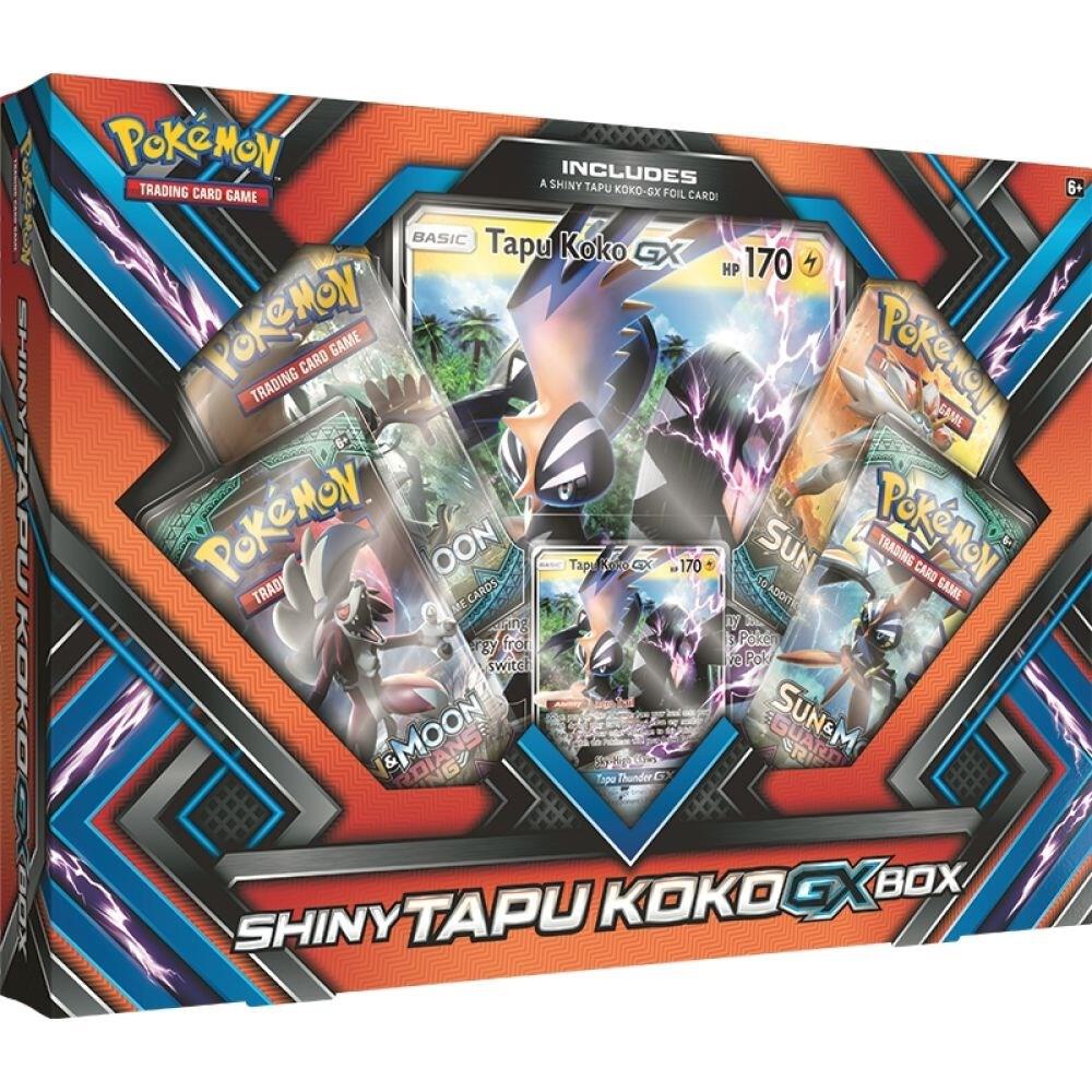 Pokemon TCG Guardians Rising Guardians Rising Shiny Tapu Koko GX Box sealed box