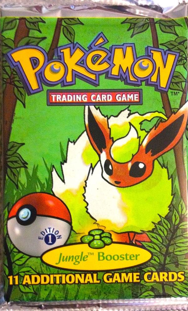 Pokemon TCG Jungle Jungle Booster Pack 1st Edition booster pack