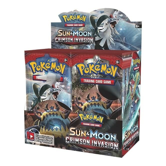 Pokemon TCG Crimson Invasion Crimson Invasion Booster Box sealed box