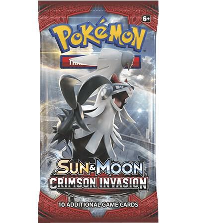 Pokemon TCG Crimson Invasion Crimson Invasion Booster Pack booster pack