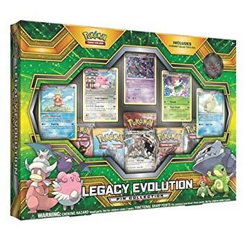 Pokemon TCG Sun and Moon Sun and Moon Legacy Evolution Pin Collection sealed box