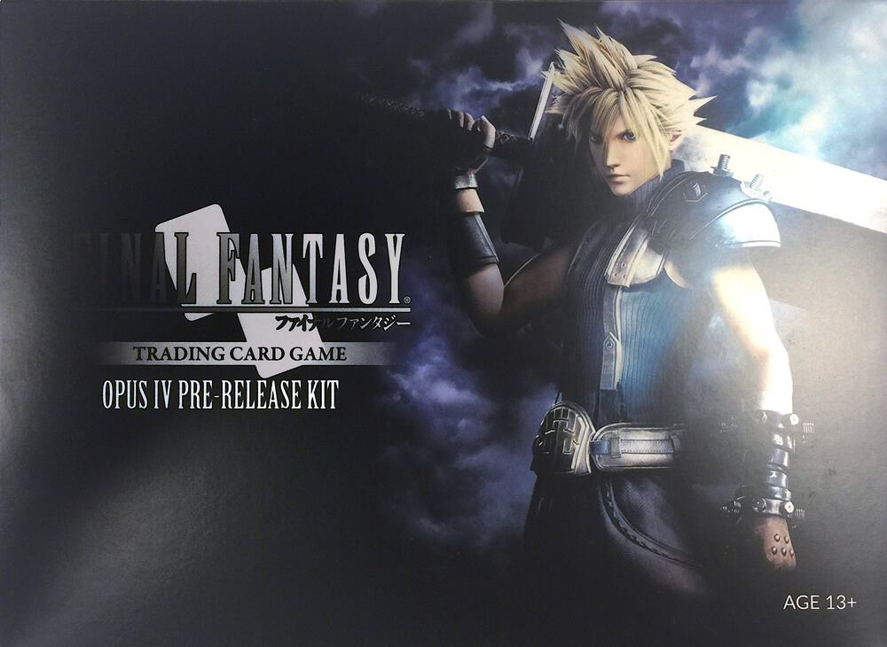 Final Fantasy TCG Opus I Opus IV Prerelease Kit trading card product