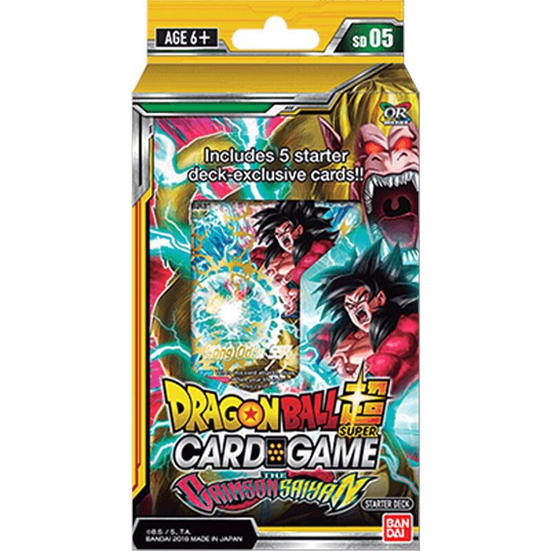 Dragon Ball Super Card Game Colossal Warfare Colossal Warfare Starter Deck 05 Crimson Saiyan Yellow deck product