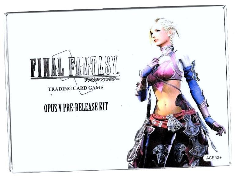 Final Fantasy TCG Opus V Opus V Prerelease Kit trading card product