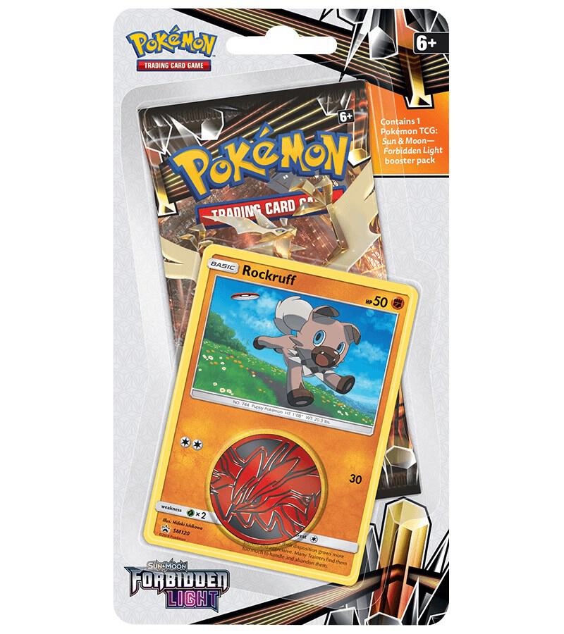 Pokemon TCG Forbidden Light Forbidden Light Single Pack Blister Rockruff booster pack