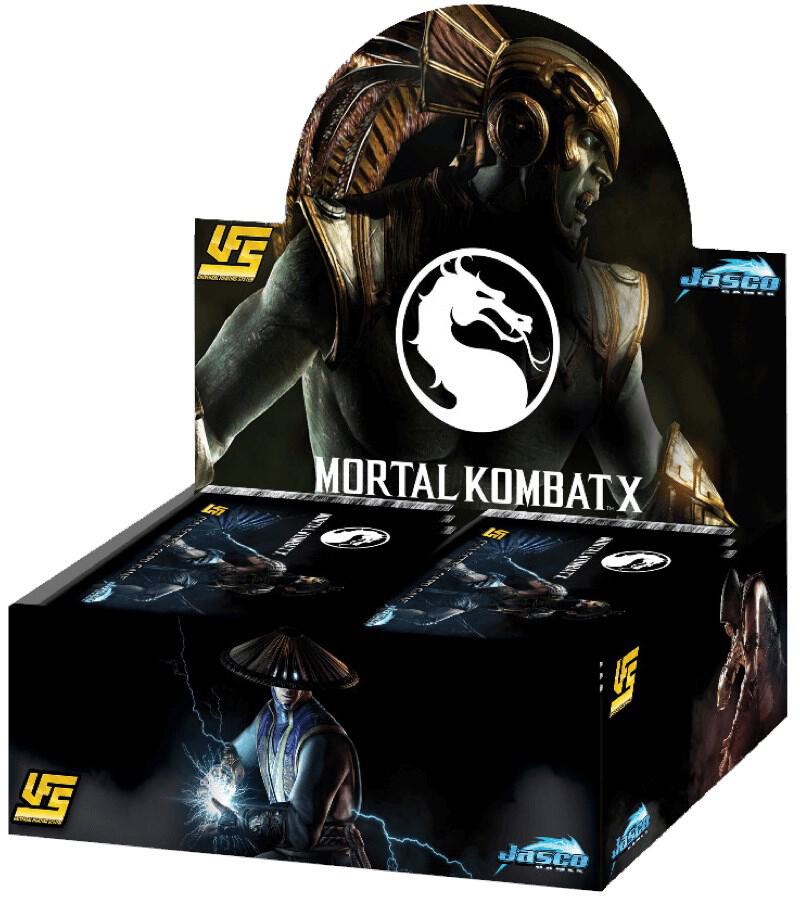 UniVersus Card Game Mortal Kombat X Mortal Kombat X CCG Booster Box sealed box
