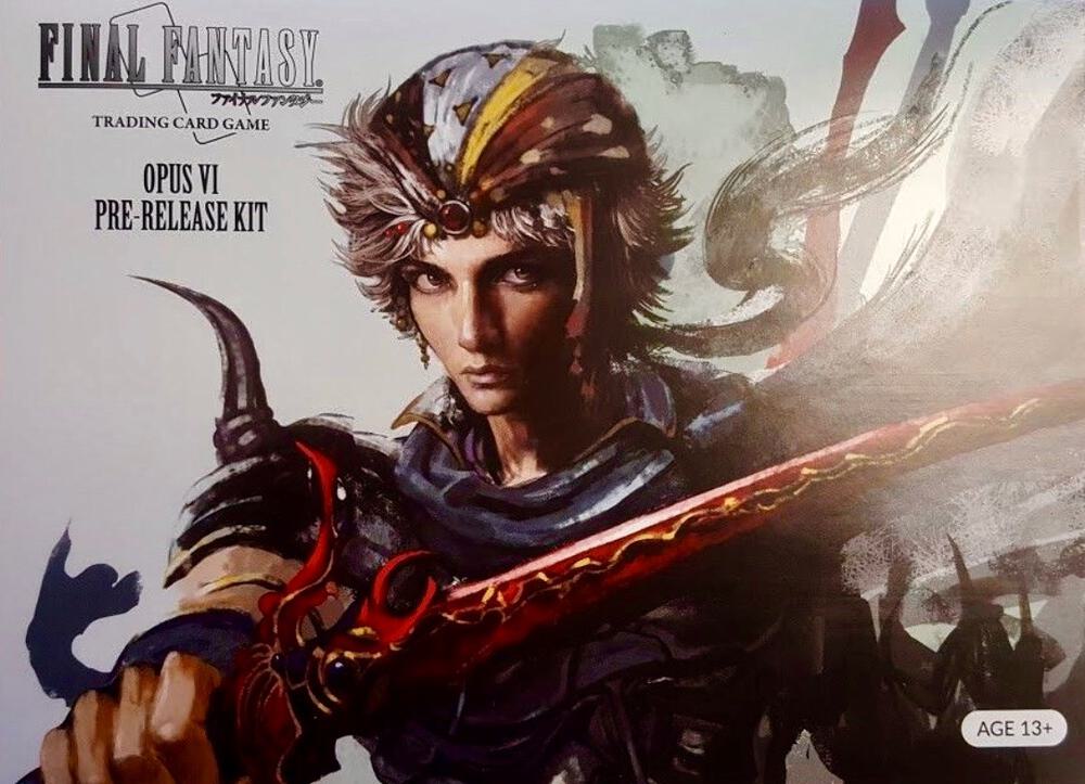 Final Fantasy TCG Opus V Opus VI Prerelease Kit trading card product