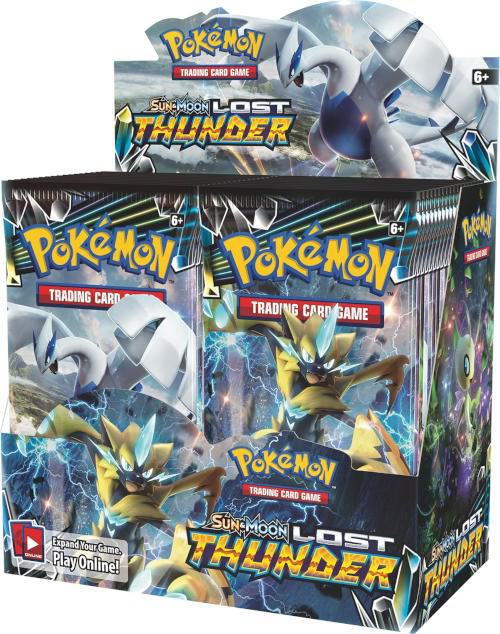 Pokemon TCG Lost Thunder Lost Thunder Booster Box sealed box