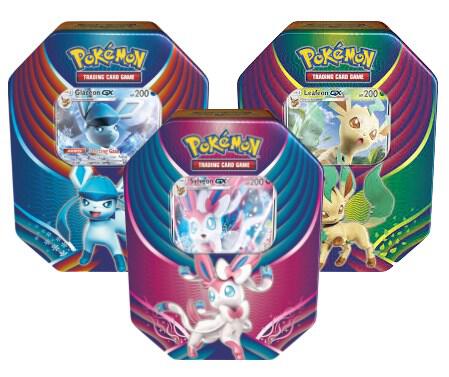 Pokemon TCG Celestial Storm Celestial Storm Evolution Celebration Tin Set of 3 trading card product