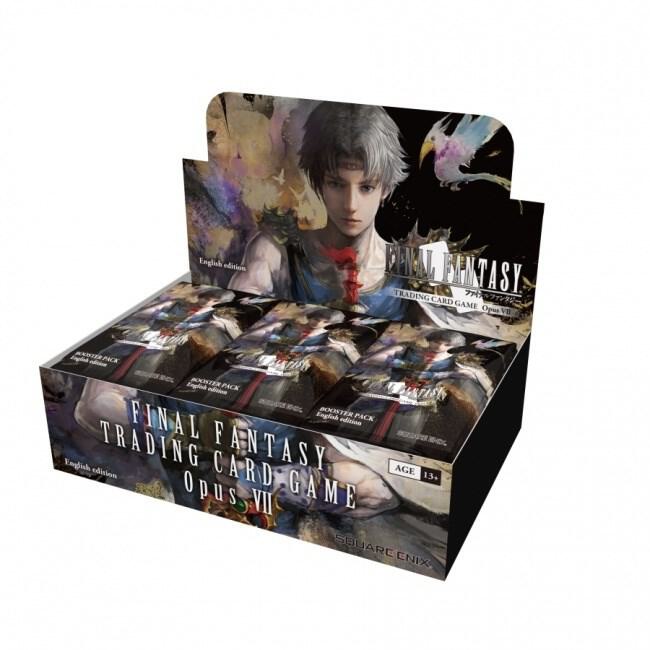 Final Fantasy TCG Opus V Opus VII Booster Box sealed box