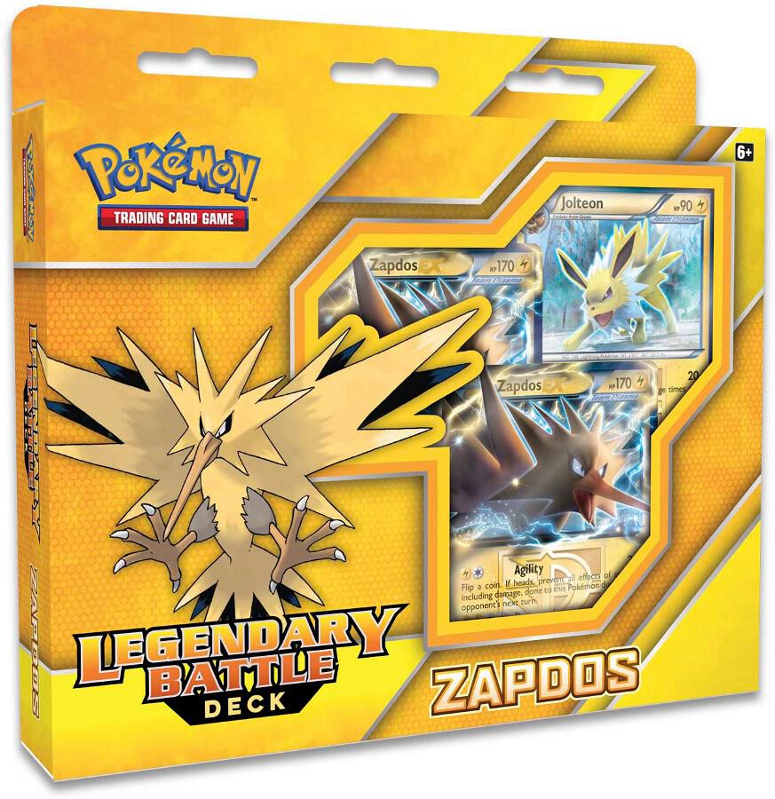 Pokemon TCG Steam Siege Steam Siege Legendary Battle Decks Zapdos deck product