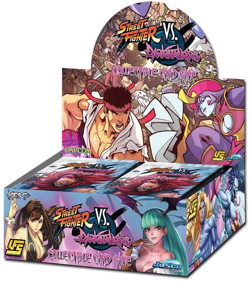UniVersus Card Game Street Fighter Street Fighter vs Darkstalkers Booster Box sealed box