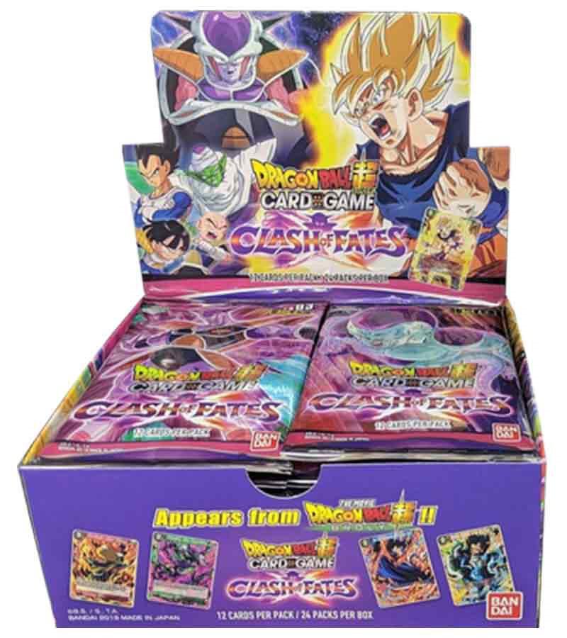 Dragon Ball Super Card Game Clash Of Fates Clash of Fates Booster Box sealed box