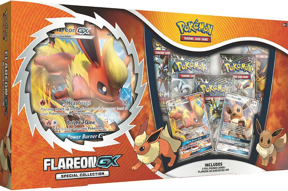 Pokemon TCG Lost Thunder Lost Thunder Flareon GX Special Collection sealed box