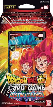 Dragon Ball Super Card Game Destroyer Kings Destroyer Kings Special Pack Set booster pack