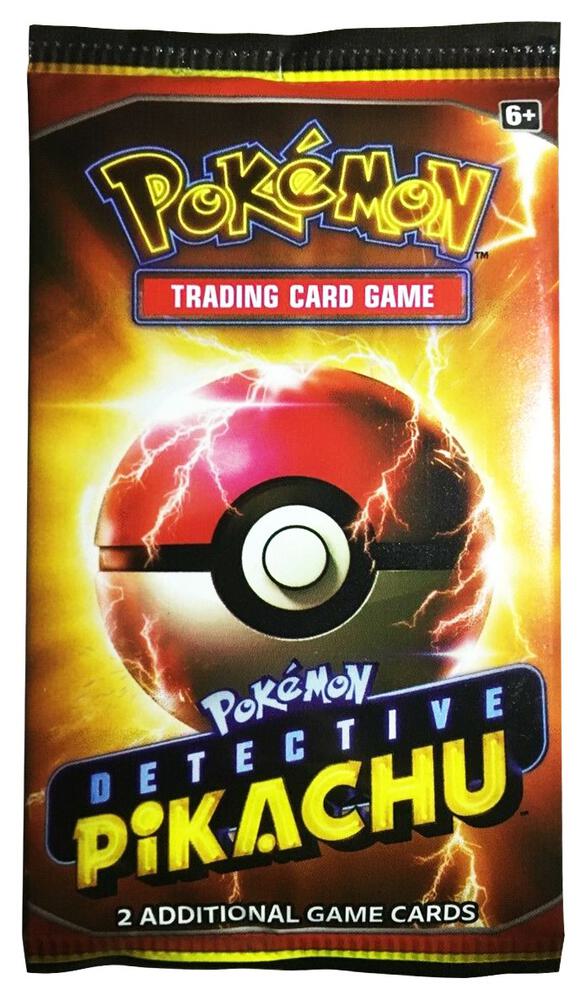 Pokemon TCG Detective Pikachu Detective Pikachu Special Promo Booster Pack booster pack