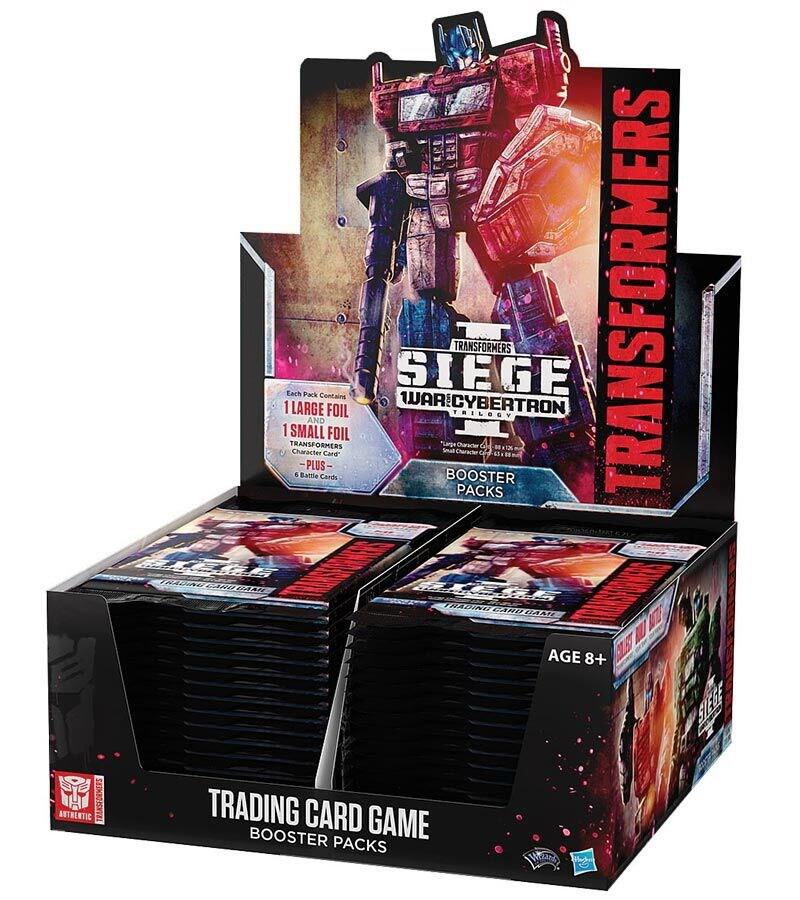 Transformers TCG War for Cybertron Siege I War for Cybertron Siege I Booster Box sealed box