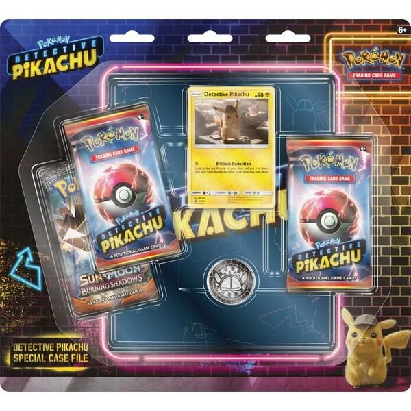 Pokemon TCG Detective Pikachu Detective Pikachu Special Case File 3 Pack Booster Blister sealed box