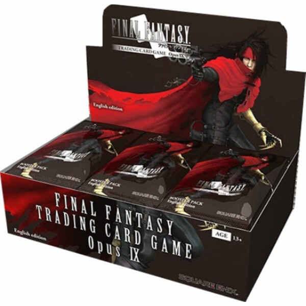 Final Fantasy TCG Opus I Opus IX Booster Box sealed box