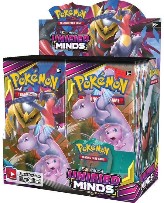 Pokemon TCG Unified Minds Unified Minds Booster Box sealed box