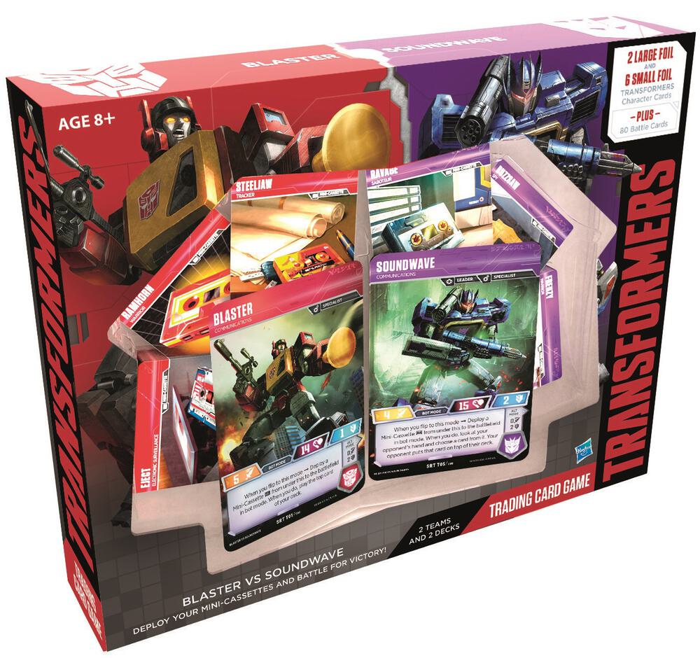 Transformers TCG Blaster VS Soundwave Blaster VS Soundwave Box Set sealed box