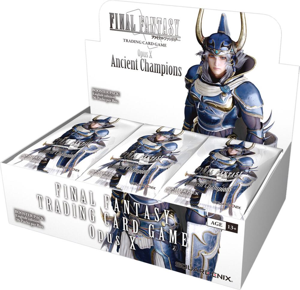 Final Fantasy TCG Opus X Opus X Booster Box sealed box
