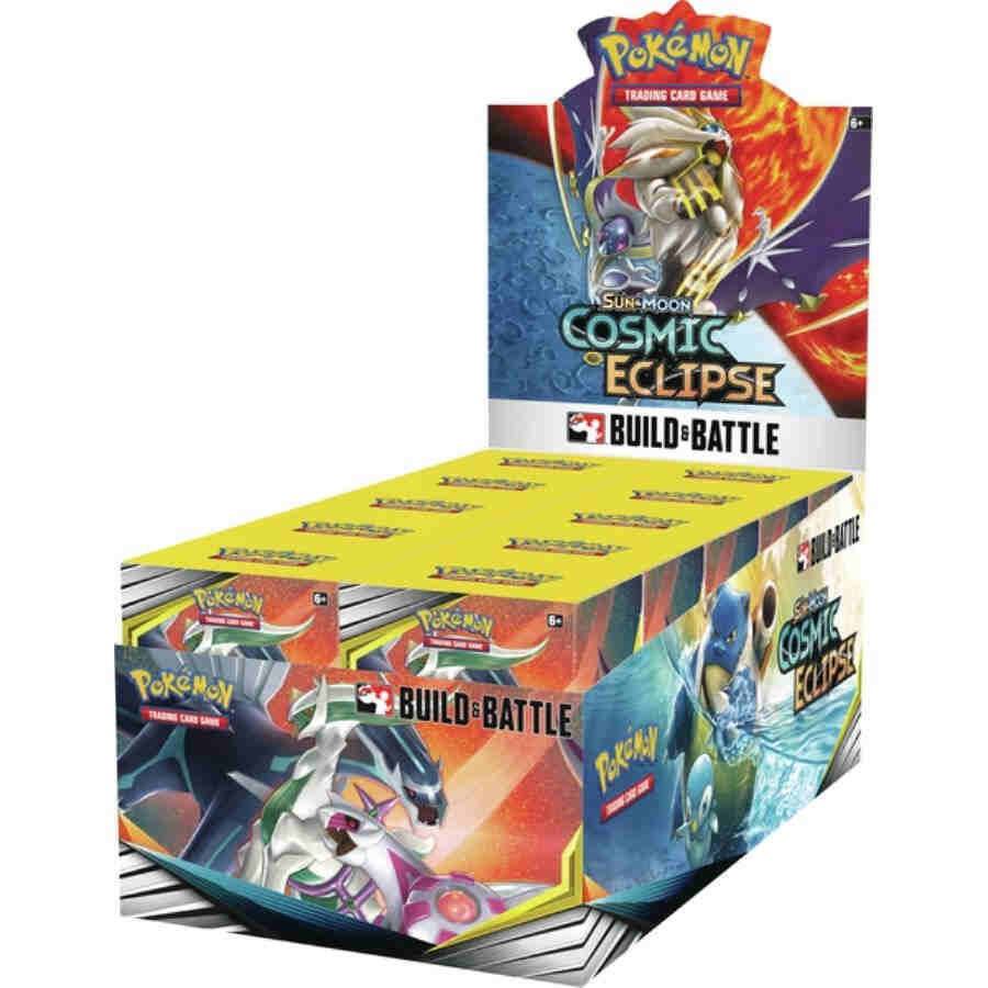 Pokemon TCG Cosmic Eclipse Cosmic Eclipse Build and Battle Display trading card product