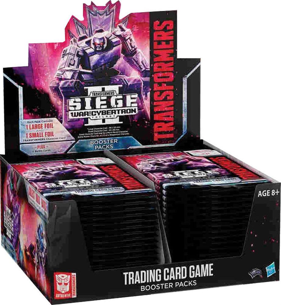 Transformers TCG War for Cybertron Siege I War for Cybertron Siege II Booster Box sealed box