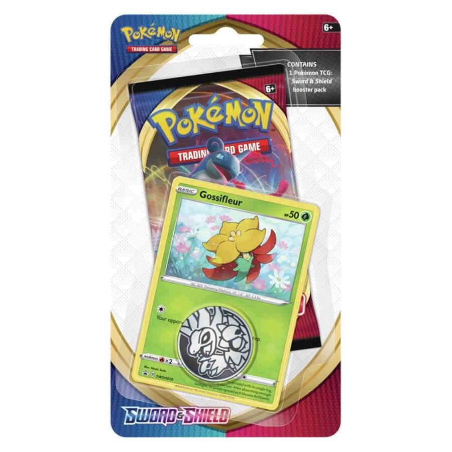 Pokemon TCG Sword and Shield Sword and Shield Single Blister Pack Gossifleur booster pack