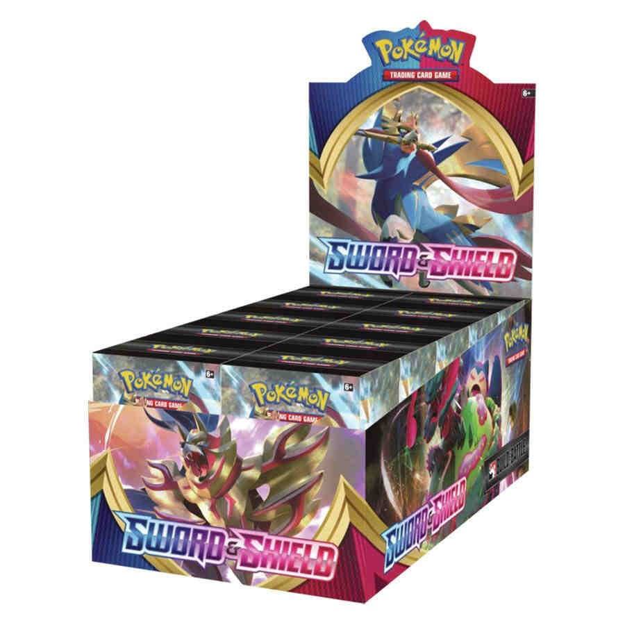Pokemon TCG Sword and Shield Sword and Shield Build and Battle Display trading card product