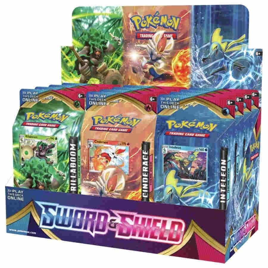 Pokemon TCG Sword and Shield Sword and Shield Theme Deck Display deck product