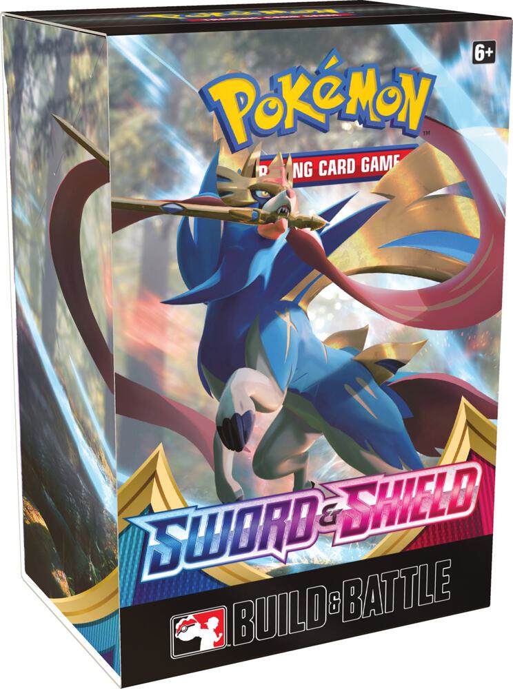 Pokemon TCG Sword and Shield Sword and Shield Build and Battle Box sealed box