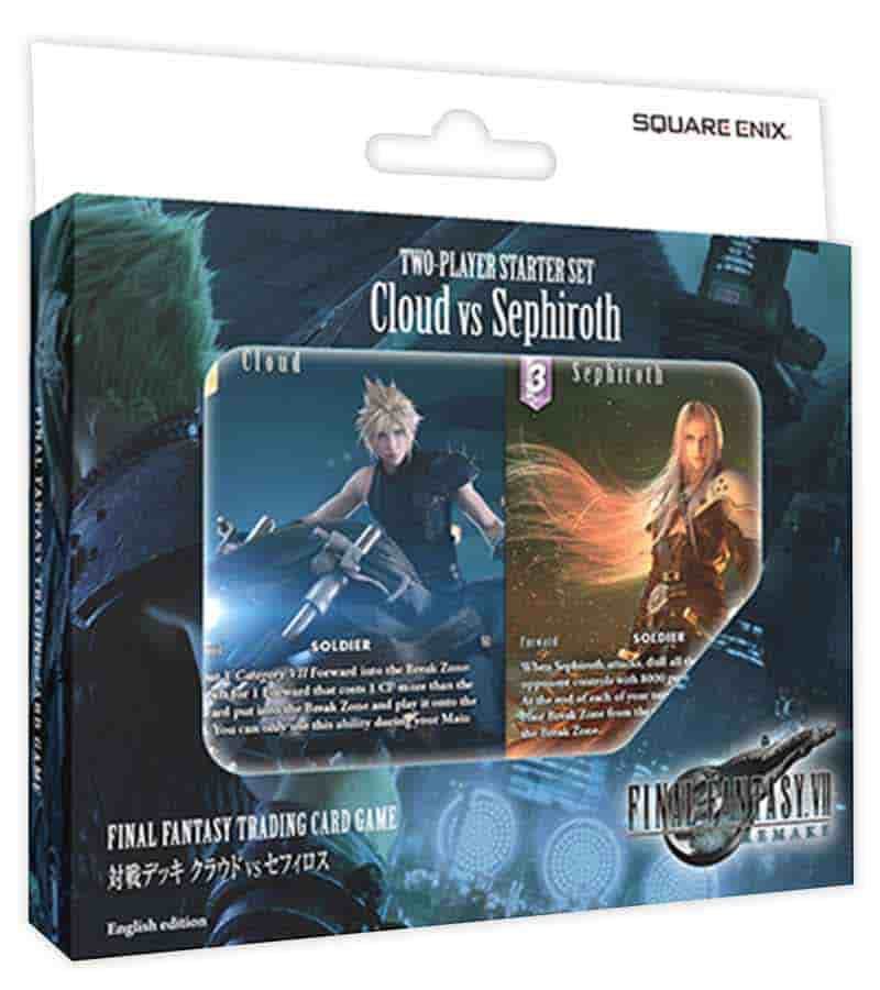 Final Fantasy TCG Soldier's Return Soldier's Return Two Player Starter Set Cloud vs Sephiroth deck product