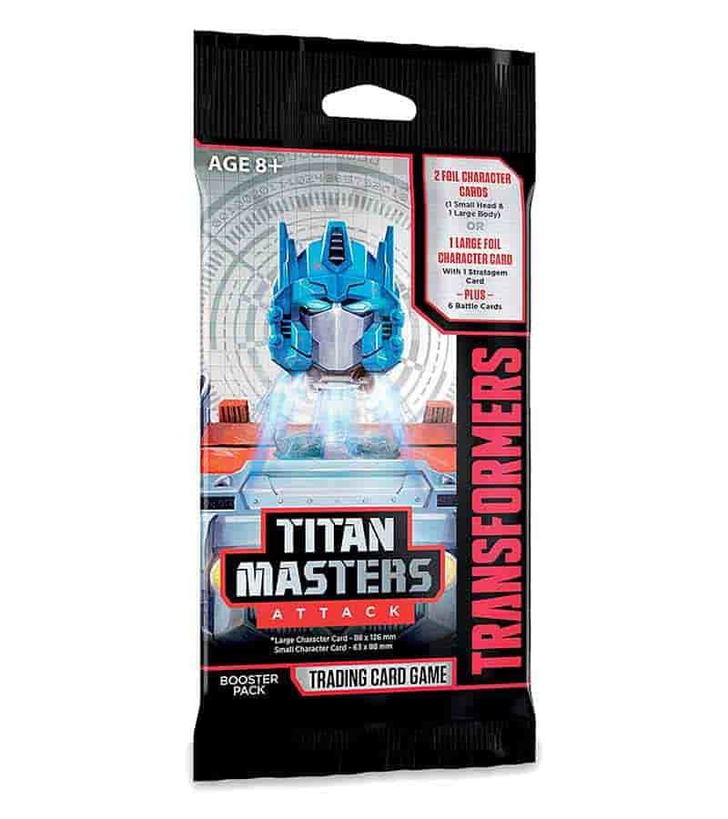 Transformers TCG Titan Masters Attack Titan Masters Attack Booster Pack booster pack