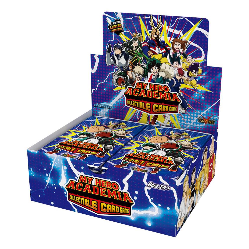 UniVersus Card Game My Hero Academia My Hero Academia UniVersus Booster Box 1st Edition sealed box