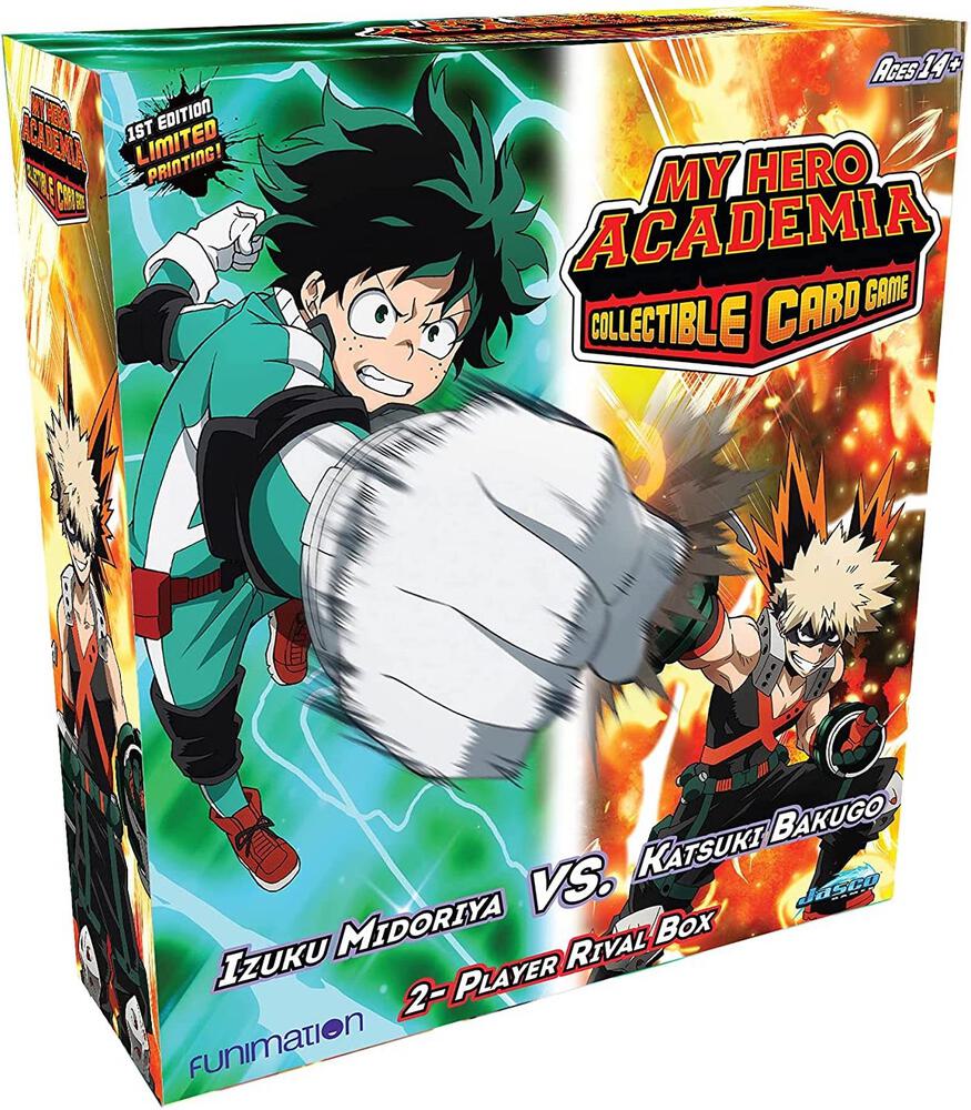 UniVersus Card Game My Hero Academia My Hero Academia UniVersus 2 Player Turbo Deck Box 1st Edition sealed box