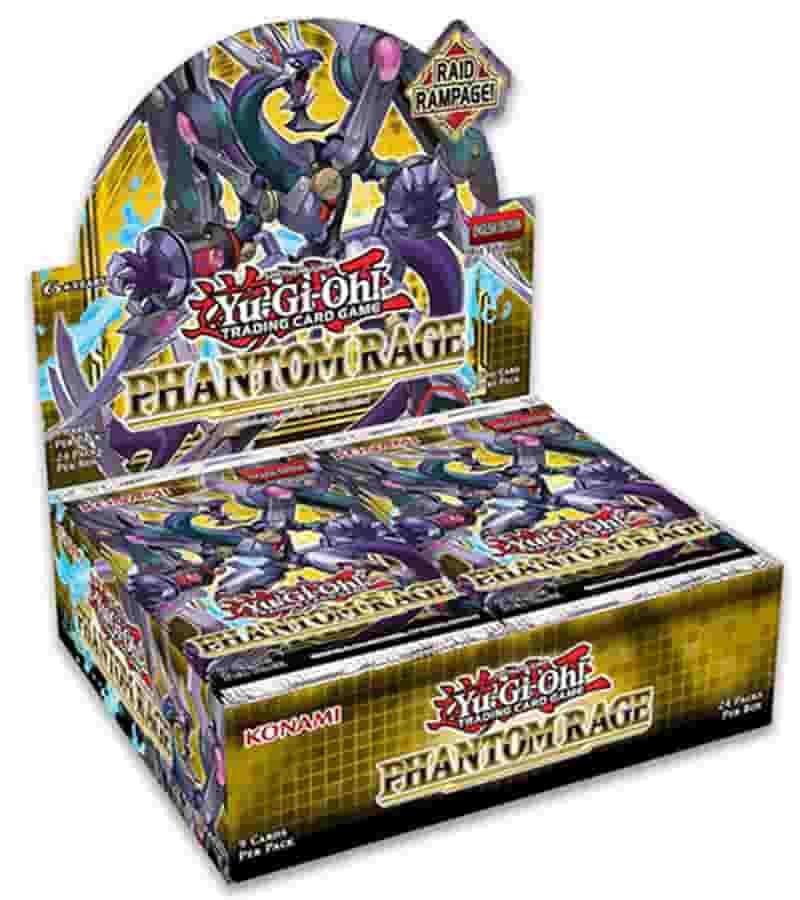Yu-Gi-Oh! TCG Phantom Rage Phantom Rage Booster Box 1st Edition sealed box