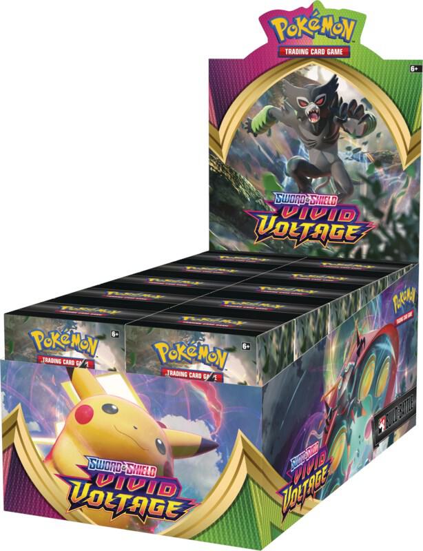 Pokemon TCG Vivid Voltage Vivid Voltage Build and Battle Box Display sealed box
