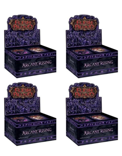 Flesh and Blood TCG Arcane Rising Arcane Rising Booster Box Case 1st Edition sealed box