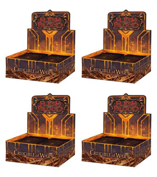 Flesh and Blood TCG Crucible Of War Crucible of War Booster Box Case 1st Edition sealed box
